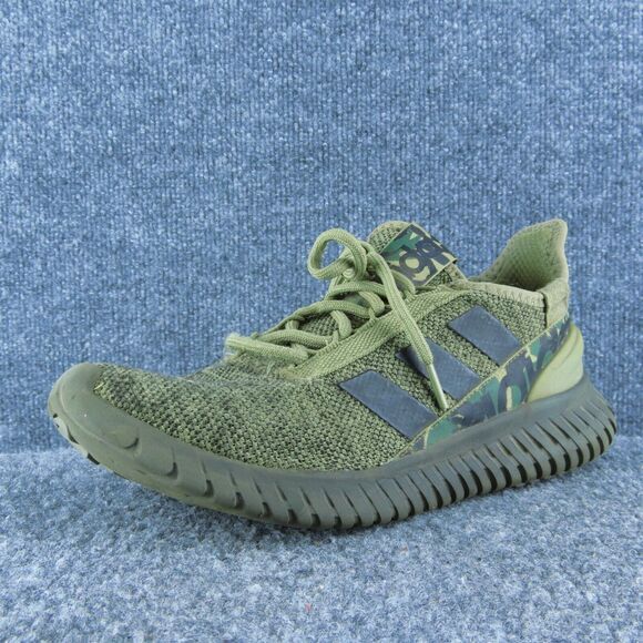 adidas Camo kaptir 2.0 Men Sneaker Shoes Size 8 Medium Green Fabric Lace Up‎ - Picture 1 of 10